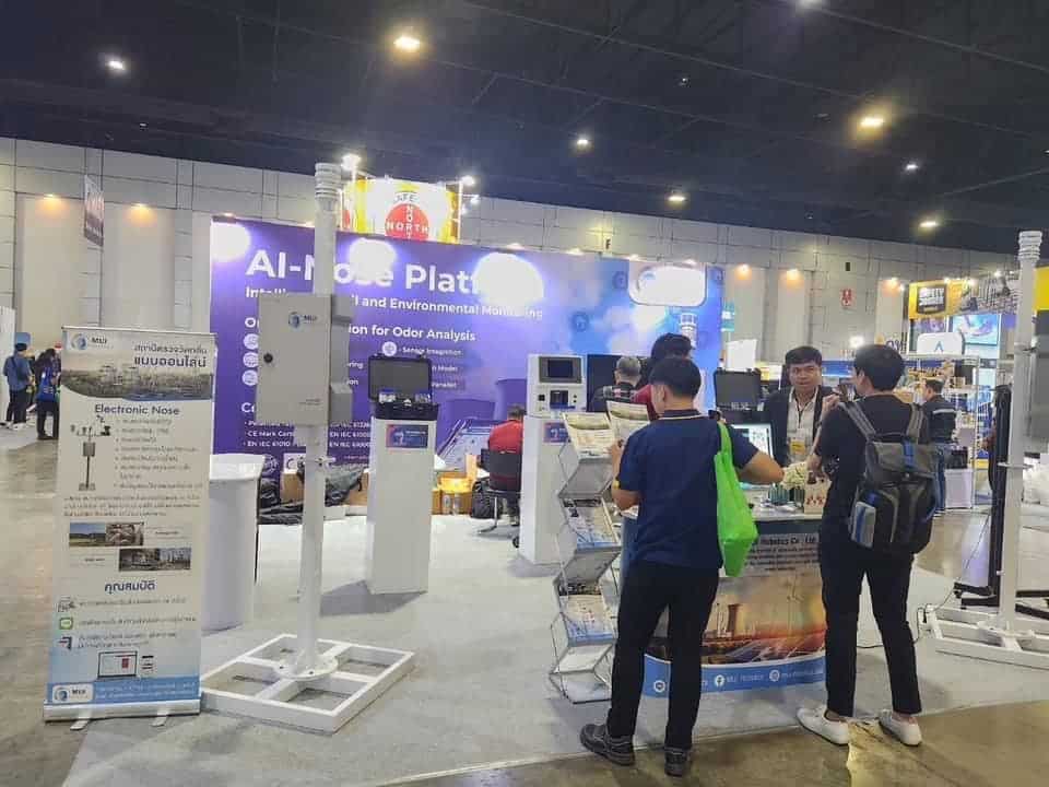 MUI Robotics โชว์นวัตกรรมจมูก AI