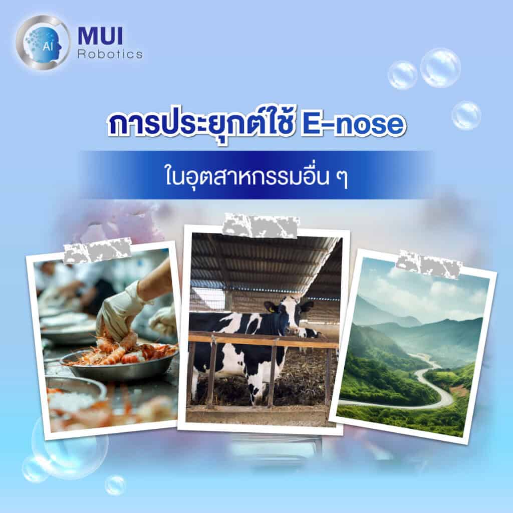 การใช้ E-nose